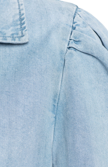 &Co woman Jacket Jenny Light Denim JA154 Stretchshop.nl