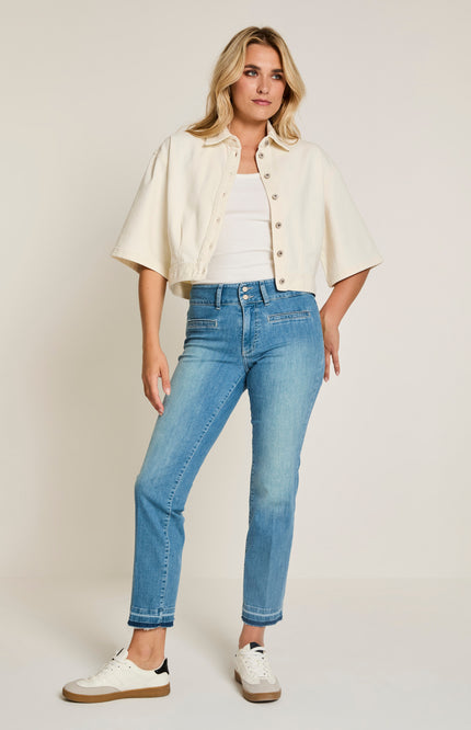 Para Mi Jacket Mauve Natural Cream SS261270359 Stretchshop.nl