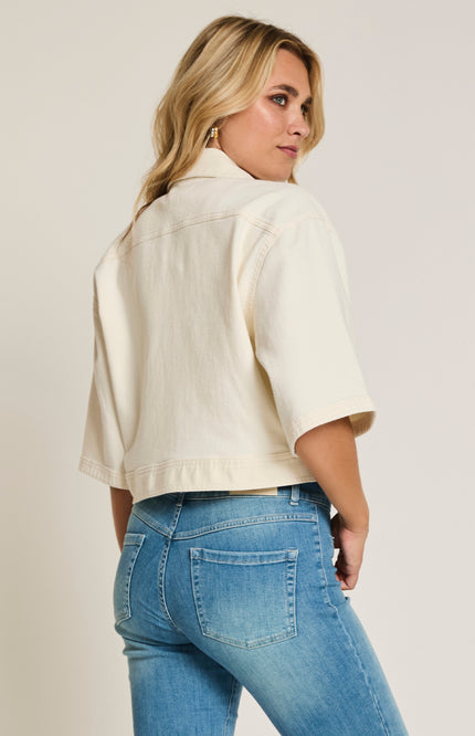 Para Mi Jacket Mauve Natural Cream SS261270359 Stretchshop.nl