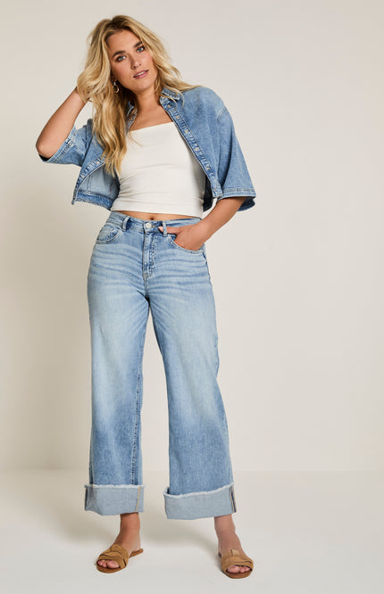 Para Mi Broek Mira Light Indigo SS261266402 L28 Stretchshop.nl