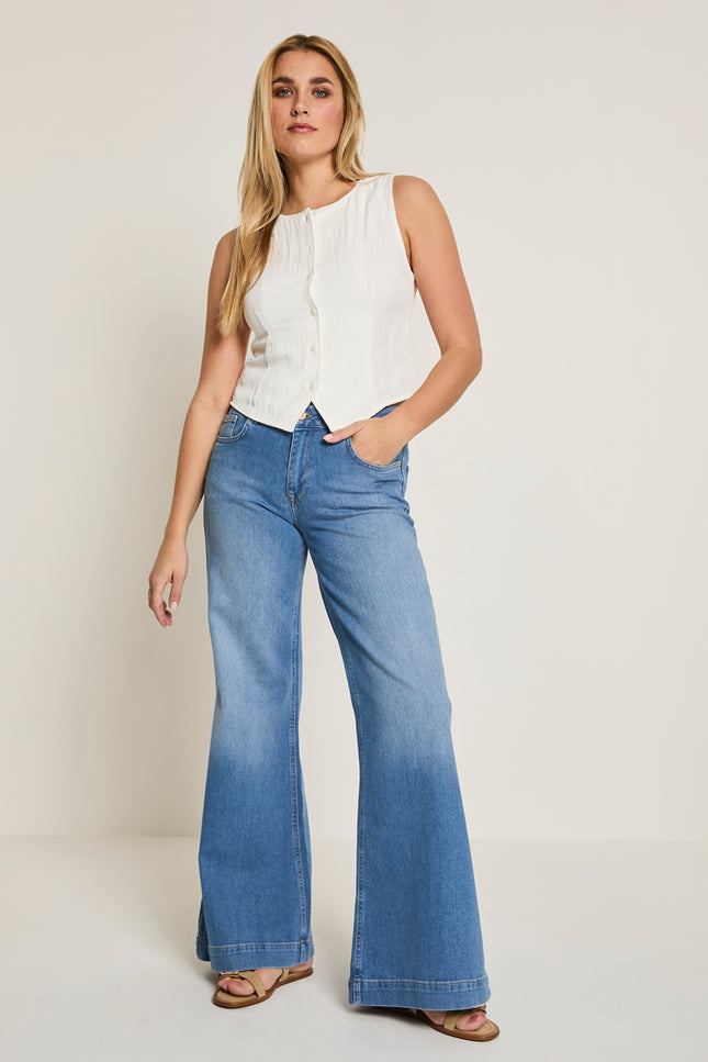 Para Mi Broek Scotty Summer Blue SS261266366 L32 Stretchshop.nl