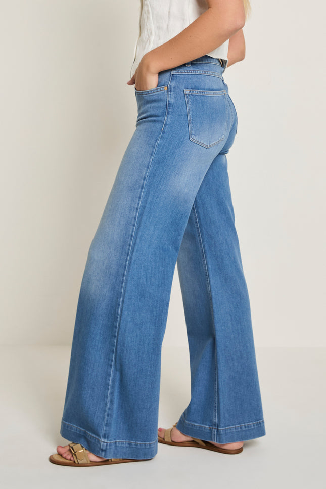 Para Mi Broek Scotty Summer Blue SS261266366 L32 Stretchshop.nl