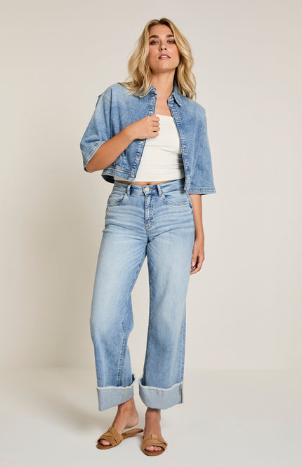 Para Mi Jacket Mauve Light Indigo SS26166359 Stretchshop.nl