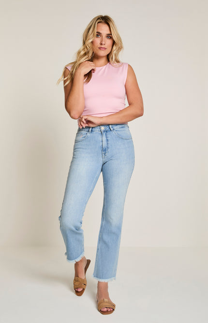 Para Mi Broek Mila Used Sky SS261266337 L28 Stretchshop.nl
