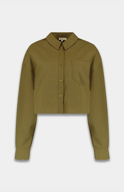 Harper & Yve Blouse Femke Avocado SS6P610 Stretchshop.nl