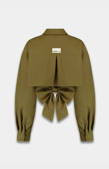 Harper & Yve Blouse Femke Avocado SS6P610 Stretchshop.nl