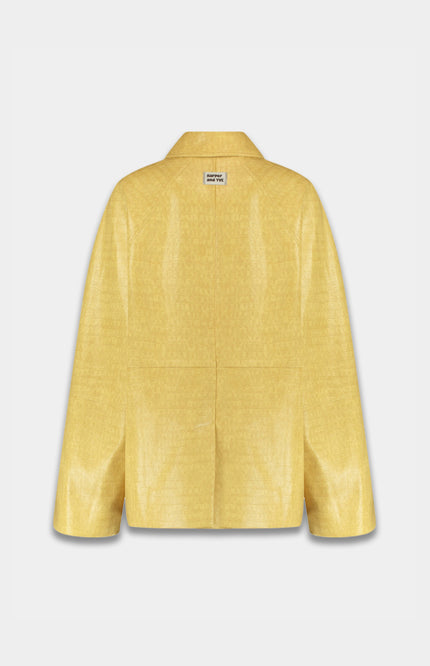 Harper & Yve Jacket Mees Light Yellow SS6N201 Stretchshop.nl