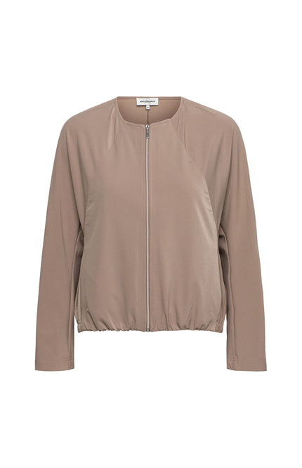 &Co woman Jacket Pihla Taupe JA157 Stretchshop.nl