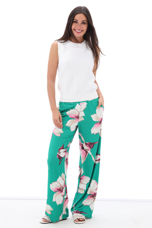 K-design Broek Met Print C101-P118 Stretchshop.nl