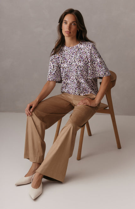 Lady Day Travel Top Aston Spirit Print L24-280-3130 Stretchshop.nl