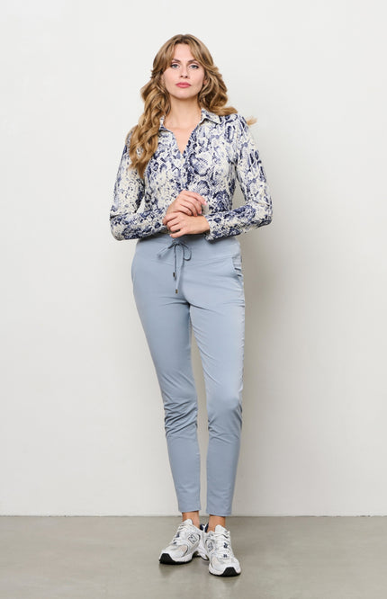 &Co woman Travel Broek Penny Slate PA100-2 Stretchshop.nl