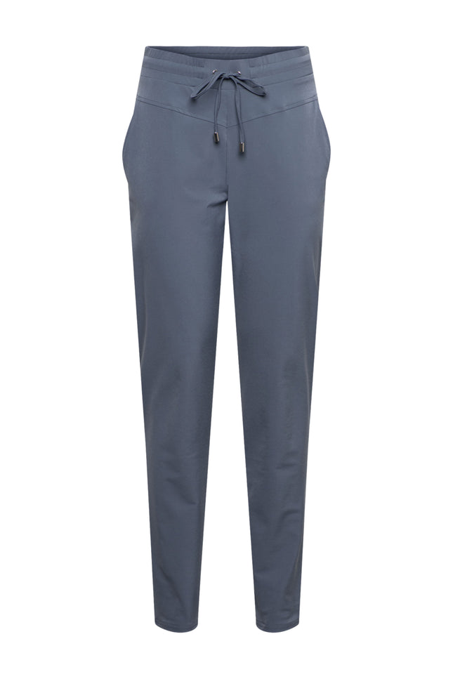&Co woman Travel Broek Penny Dark Slate PA100-2 Stretchshop.nl