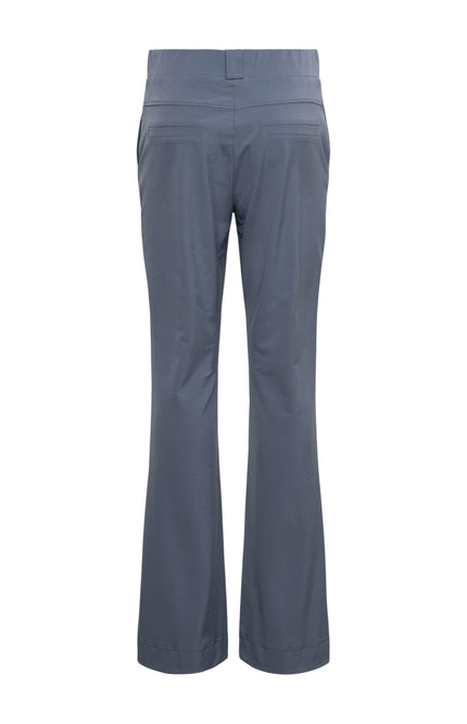 &Co woman Travel Broek Penelope Flare Dark Slate PA203-1 Stretchshop.nl