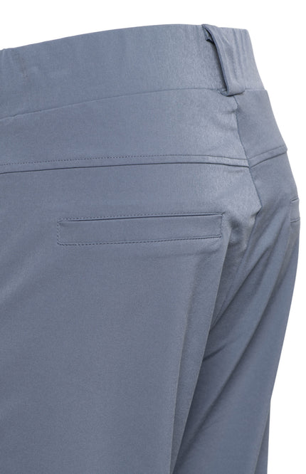 &Co woman Travel Broek Penelope Flare Dark Slate PA203-1 Stretchshop.nl