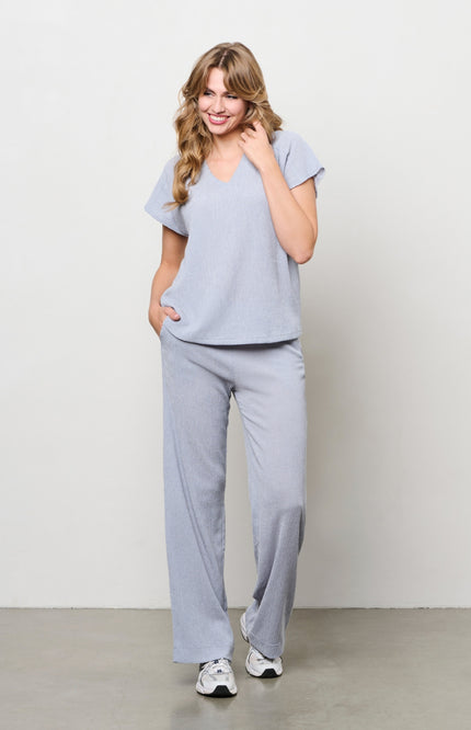 &Co woman Broek Lyonet Slate PA426 Stretchshop.nl