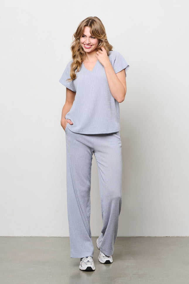 &Co woman Broek Lyonet Slate PA426 Stretchshop.nl