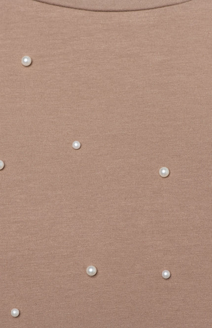 &Co woman Top Terese Taupe TS141 Stretchshop.nl