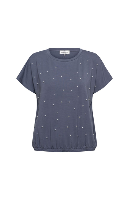 &Co woman Top Terese Dark Slate TS141 Stretchshop.nl