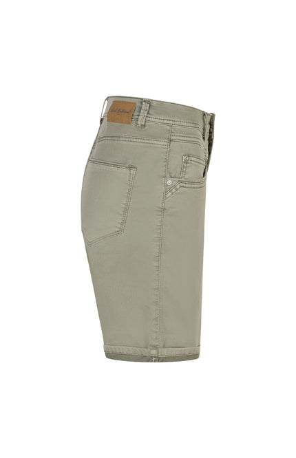 Red Button Short Relax Jog Light Khaki SRB4930 Stretchshop.nl