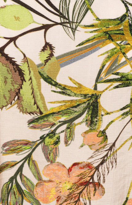 &Co woman Top Amke Flower Powder Pink Multi TO350 Stretchshop.nl