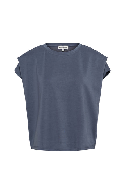 &Co woman Top Danae Dark Slate TO349 Stretchshop.nl