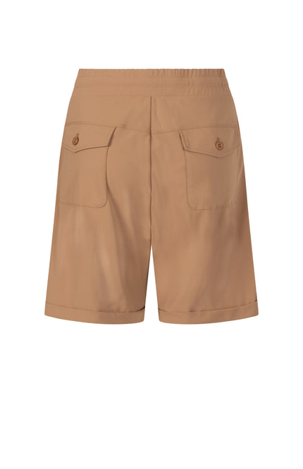 Zoso Travel Short Bowie Summer Camel 262 Stretchshop.nl