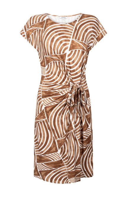 Zoso Jurk Claire Summer Camel 262 Stretchshop.nl
