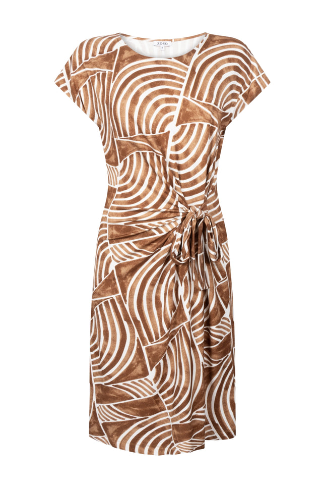 Zoso Jurk Claire Summer Camel 262 Stretchshop.nl