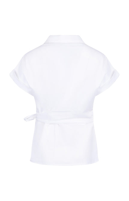 Nukus Blouse Aneta Offwhite NKS01156 Stretchshop.nl