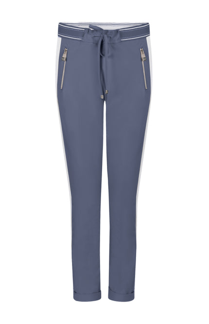 Zoso Travel Broek Eve Blue 261 Stretchshop.nl