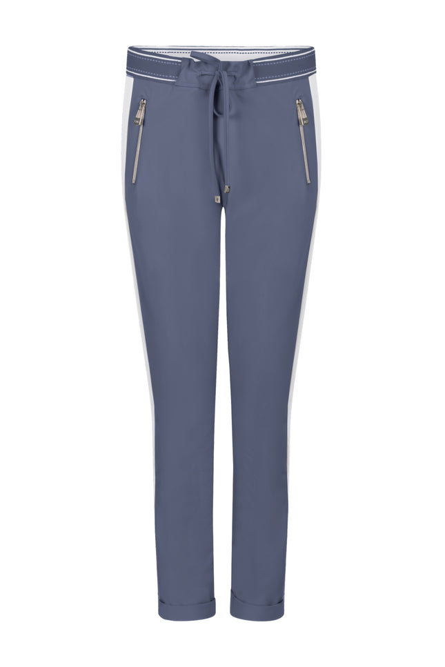 Zoso Travel Broek Eve Blue 261 Stretchshop.nl