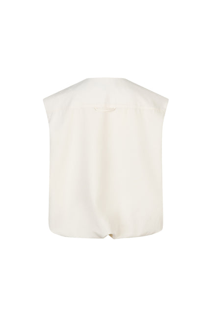 Red Button Jacket Ivy Gathering Pearl SRB4855 Stretchshop.nl