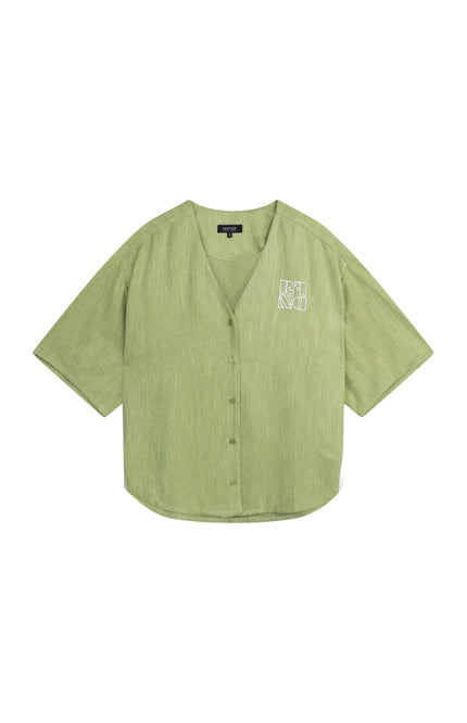 Refined Department Blouse Bennie Matcha R2603959932 Stretchshop.nl
