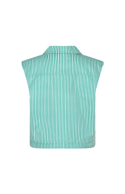 Ydence Gilet Marit Sea Green Stretchshop.nl