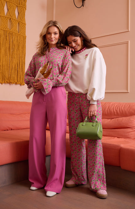 Ydence Sweater Grow With The Flow Ecru Stretchshop.nl