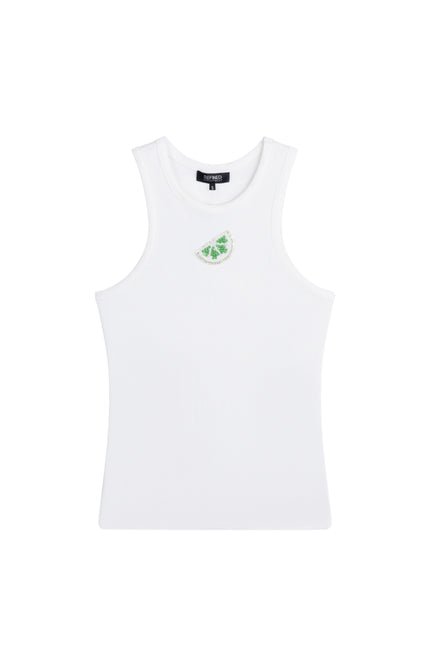 Refined Department Singlet Raquel White R2603812936 Stretchshop.nl