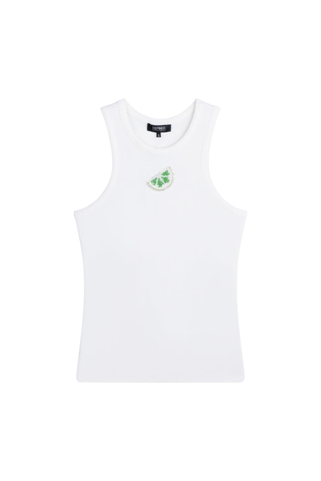 Refined Department Singlet Raquel White R2603812936 Stretchshop.nl