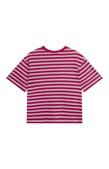 Refined Department T-shirt Loui Soft Pink R2603716981 Stretchshop.nl