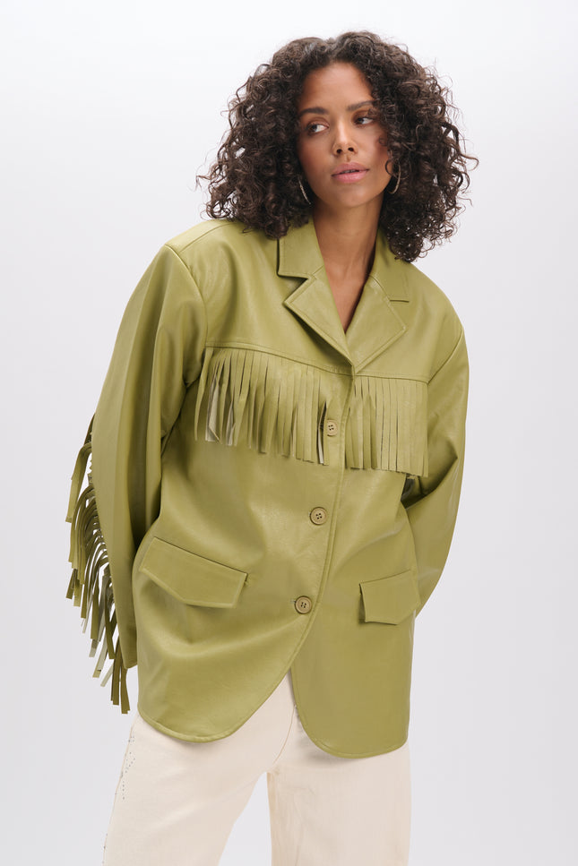 Refined Department Blazer Tori Matcha R2603433953 Stretchshop.nl