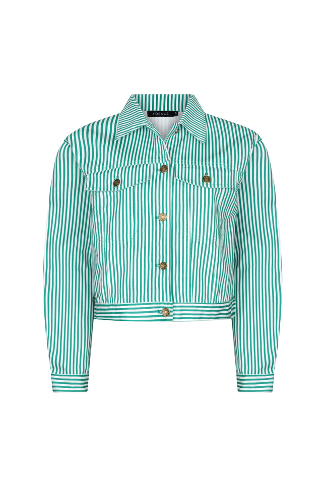 Ydence Jacket Kalina Sea Green Stretchshop.nl