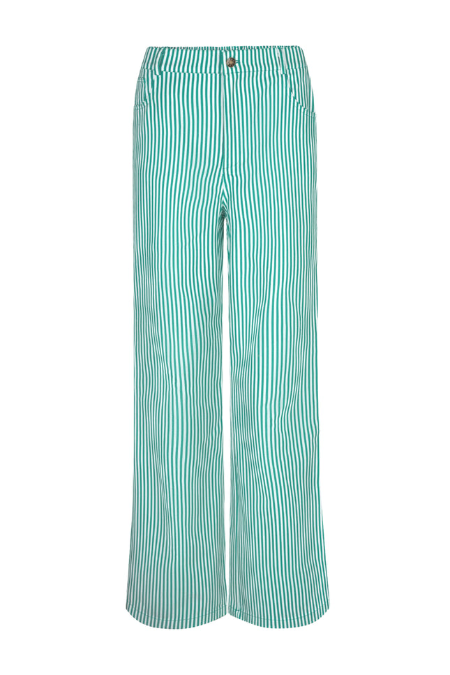 Ydence Broek Djamilla Sea Green Tall Stretchshop.nl