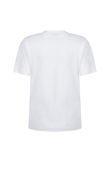 Zoso Travel T-Shirt Dion White Navy 262 Stretchshop.nl