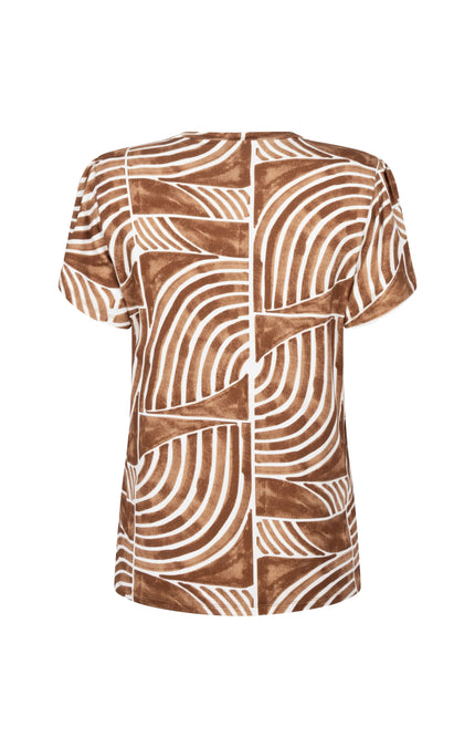 Zoso Top Dorien Summer Camel 262 Stretchshop.nl
