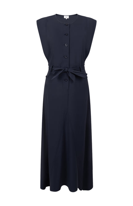 Zoso Travel Jurk Esther Navy 262 Stretchshop.nl