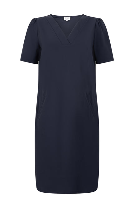Zoso Travel Jurk Juulz Navy 262 Stretchshop.nl