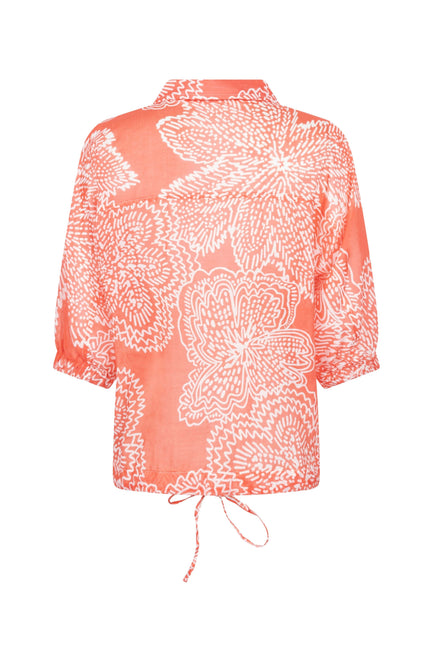 Zoso Blouse Luca Coral 262 Stretchshop.nl