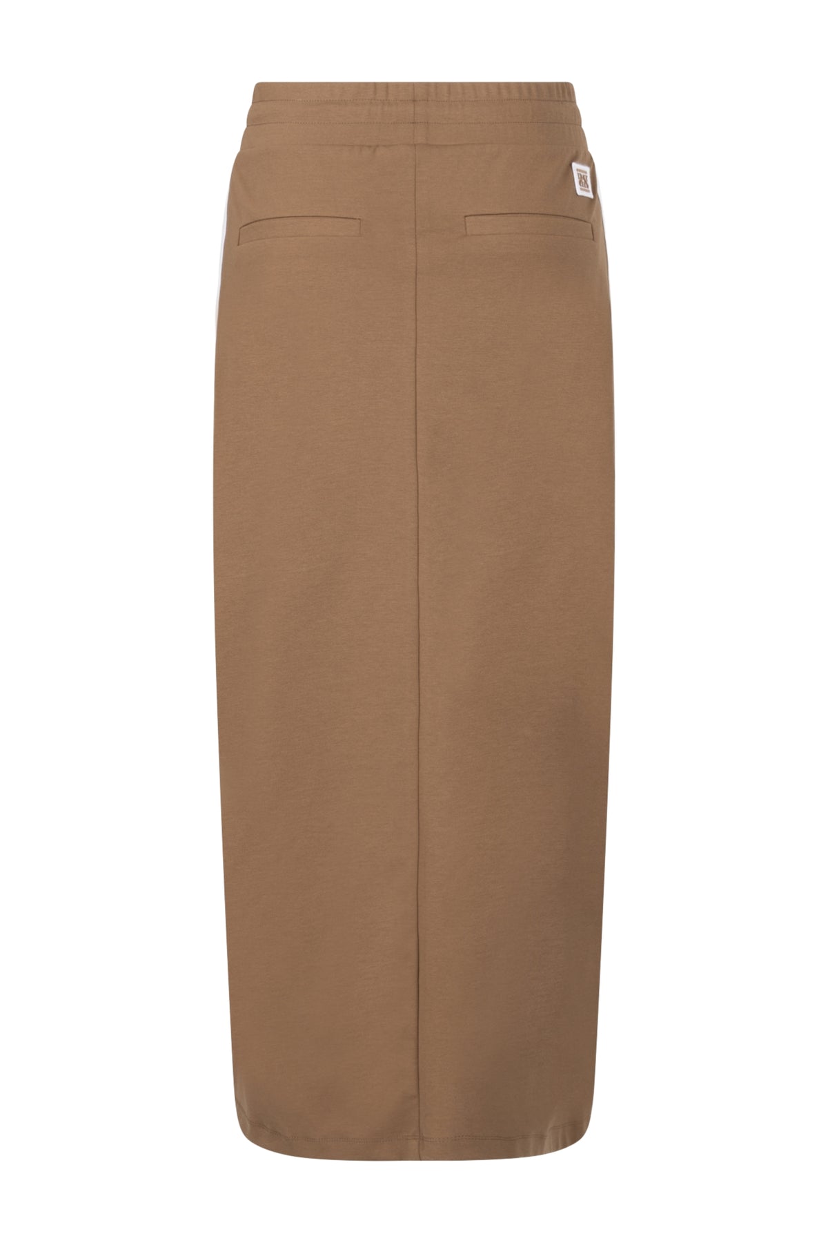 Zoso Merle zomerrokken in camelkleur, getailleerd ontwerp met elegante uitstraling, zichtbaar in de afbeelding.