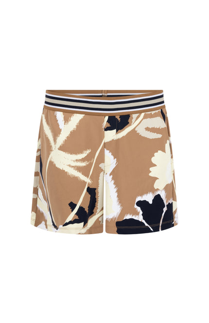 Zoso Travel Short Naomi Summer Camel 262 Stretchshop.nl