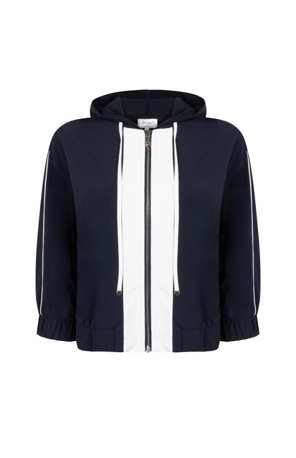 Zoso Travel Jacket Roos Navy 262 Stretchshop.nl