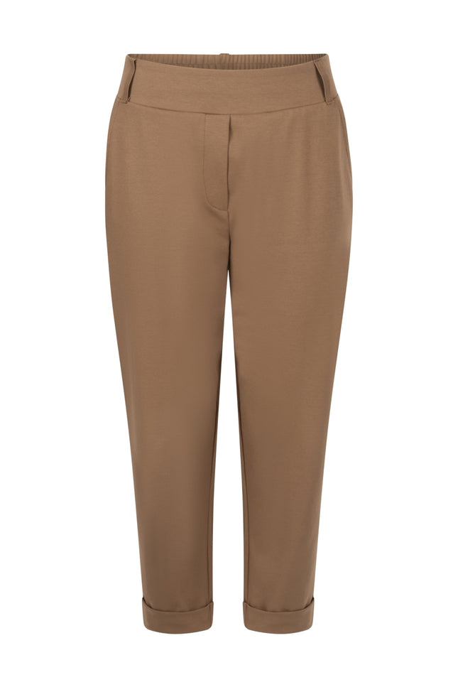 Zoso Broek Capri Vera Summer Camel 262 Stretchshop.nl
